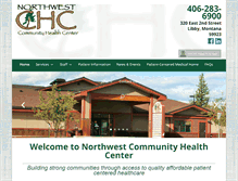 Tablet Screenshot of northwestchc.org